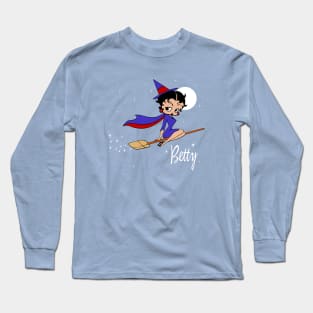 Betty Boop - Halloween witch 2.0 Long Sleeve T-Shirt